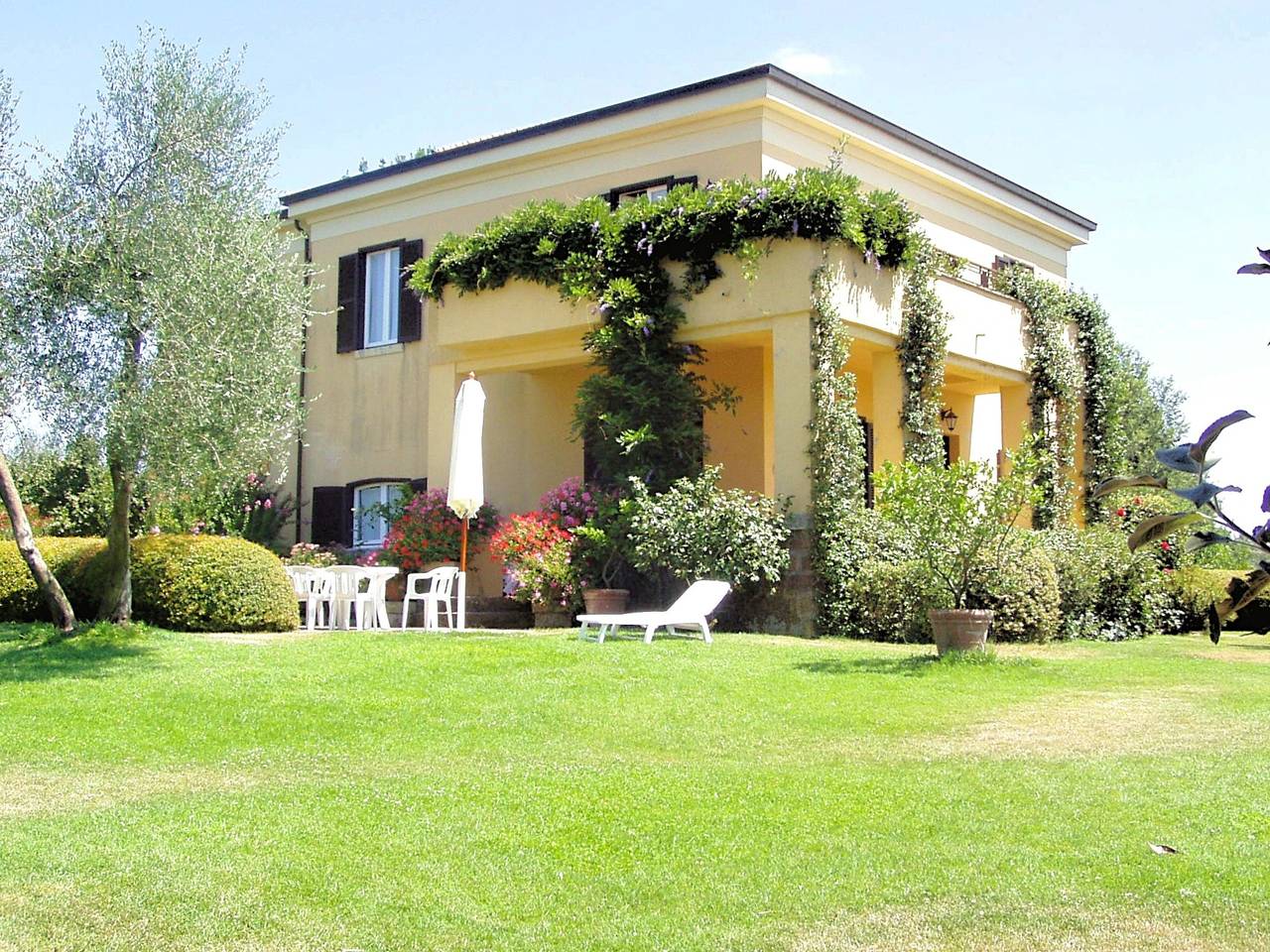 Villa für 8 Personen mit Garten in Capranica, Viterbo Provinz