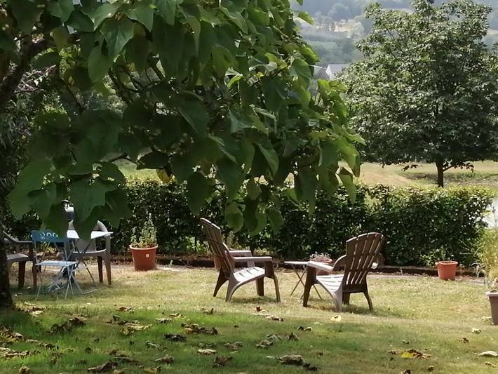 Chambre d’hôte pour 2 personnes, avec Jacuzzi et Terrasse ainsi que Jardin et Vue sur le lac dans la Manche - 4