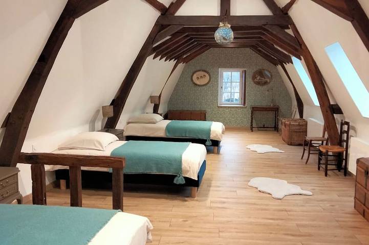 Gîte pour 10 personnes, avec jardin, animaux acceptés dans Bazouges Cré sur Loir - 3