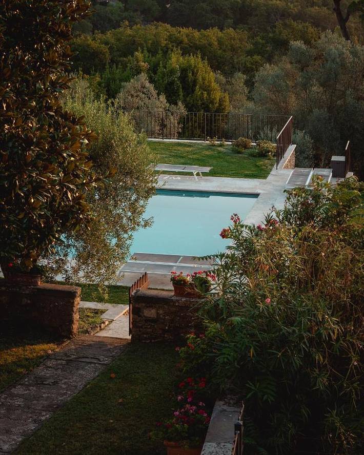Gîte pour 5 personnes, avec balcon ainsi que piscine et vue à Impruneta - 4
