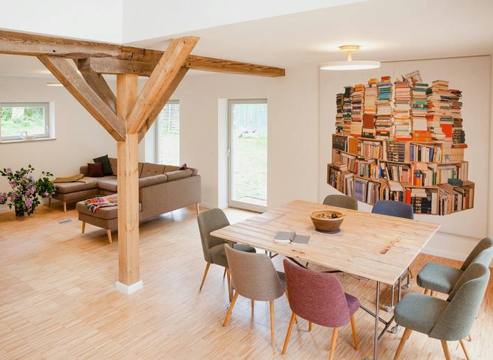 Bauernhof für 9 Personen, mit Terrasse