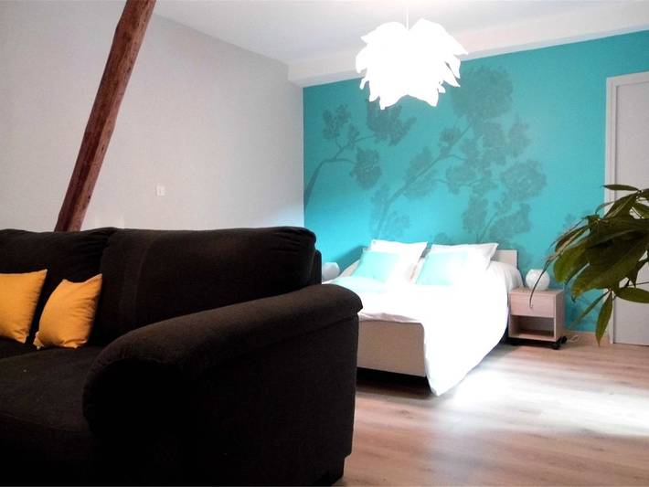 Maison d’hôte pour 3 personnes, avec Jardin à Bagnols-les-Bains