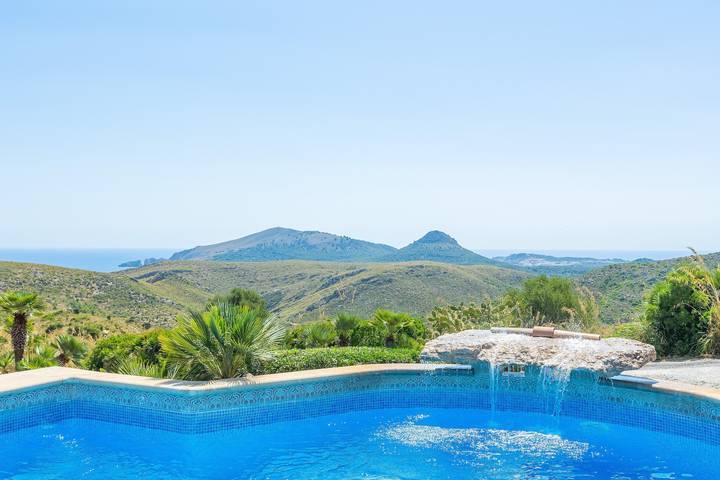 Ferienhaus mit Meerblick für 10 Personen, mit Garten und Kinderpool in Artà
