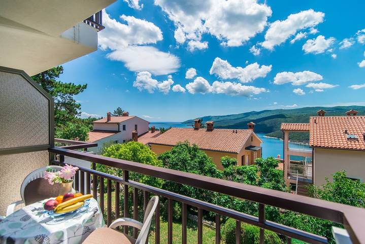 Ferienwohnung für 4 Personen, mit Balkon/Terrasse in Rabac