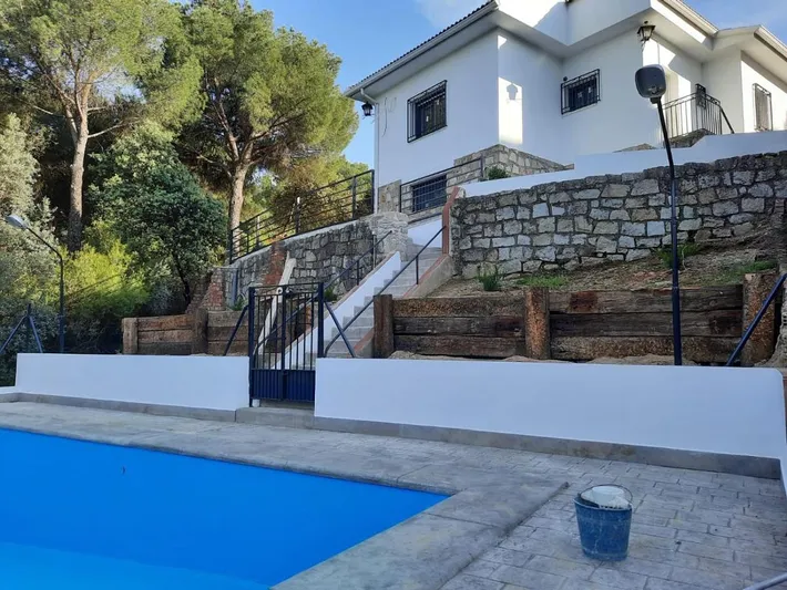 Maison de vacances pour 7 personnes, avec piscine ainsi que vue et jardin - 1