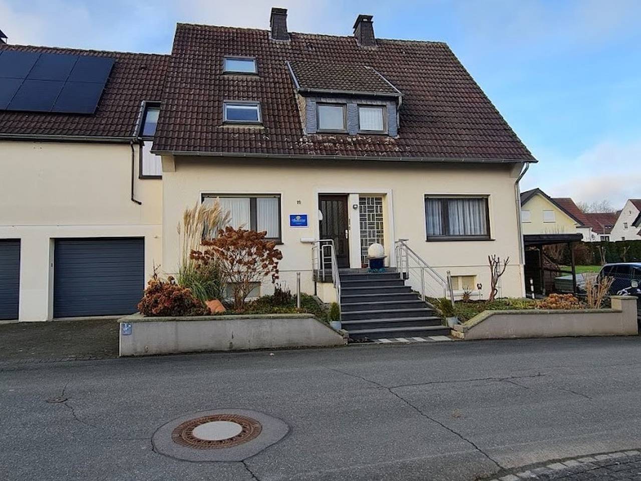 Ferienwohnung Sonnenring mit Bergblick, Gemeinschaftsterrasse und Wlan in Kallenhardt, Rüthen