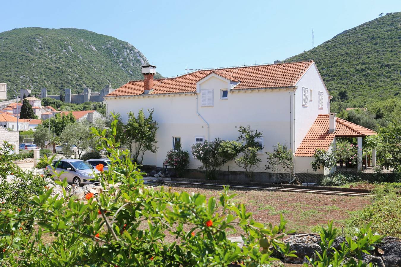 Ganze Wohnung, 1-Zimmer-Ferienwohnung mit Terrasse und Meerblick Mali Ston, Peljesac A-10226-a in Ston, Dubrovnik-Neretva