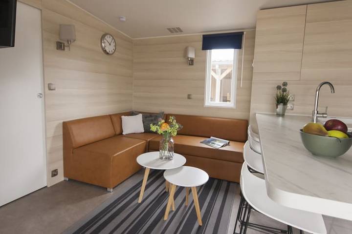 Camping für 6 Personen, mit Seeblick und Terrasse sowie Balkon/Terrasse in Südholland - 3