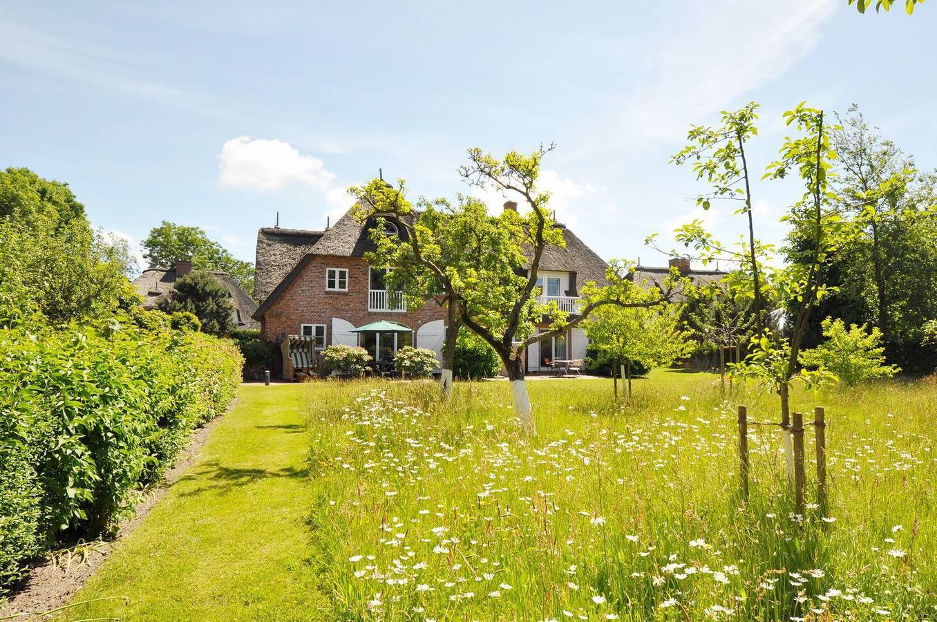 Ganze Wohnung, App. "Olsdörp Og" für 2 Personen in St. Peter-Dorf mit Blick in den Dorfgarten in St. Peter-Ording, Eiderstedt