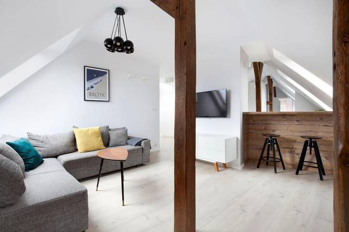 Vakantiewoning voor 5 personen, met uitzicht in Sopot