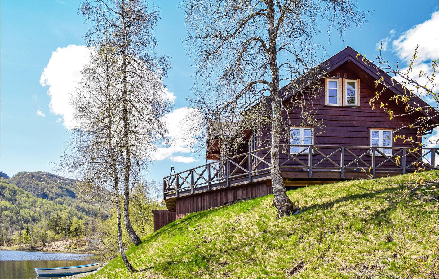 Ferienhaus für 8 Personen mit Whirlpool in Kvam herad