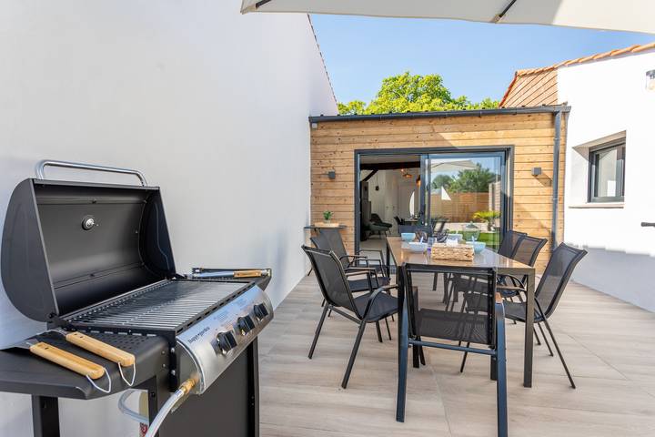 Ferienhaus 'La Goisette' mit privater Terrasse, privatem Garten und Wi-Fi in Beauvoir-sur-Mer, Vendée