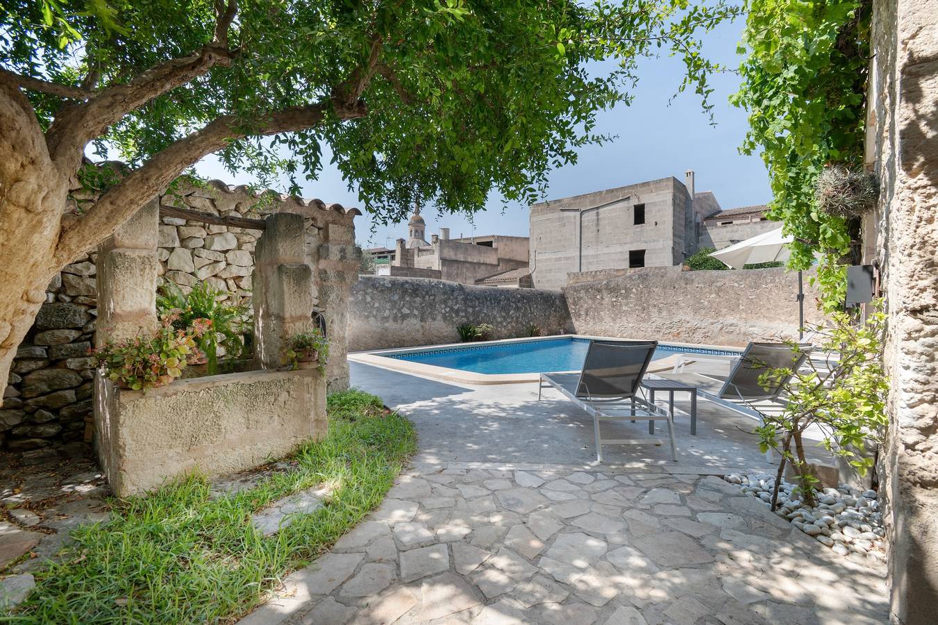 Ferienhaus 'Sa Casa Vella' mit privatem Pool, Wlan und Klimaanlage in Vilafranca de Bonany, Mallorca Inselmitte