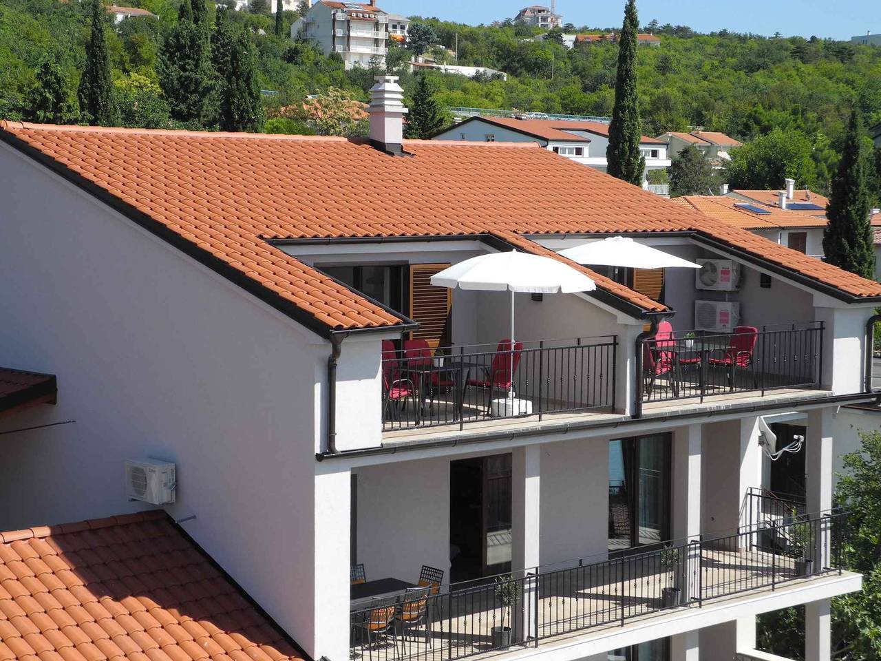 Ganze Ferienwohnung, Ferienwohnung mit Klimaanlage und Meerblick  in Crikvenica, Primorje-Gorski Kotar