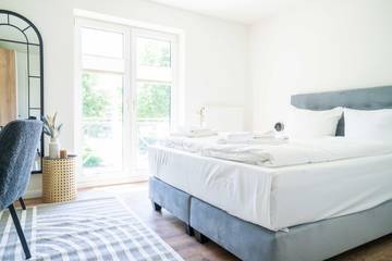 Ferienwohnung für 2 Personen, mit Sauna, mit Haustier am Saaler Bodden