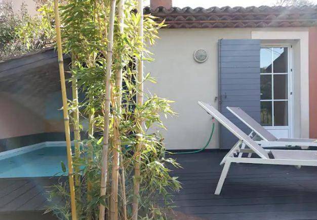 Double Room with Terrace in Saint-Raphaël, Côte méditerranéenne (France)