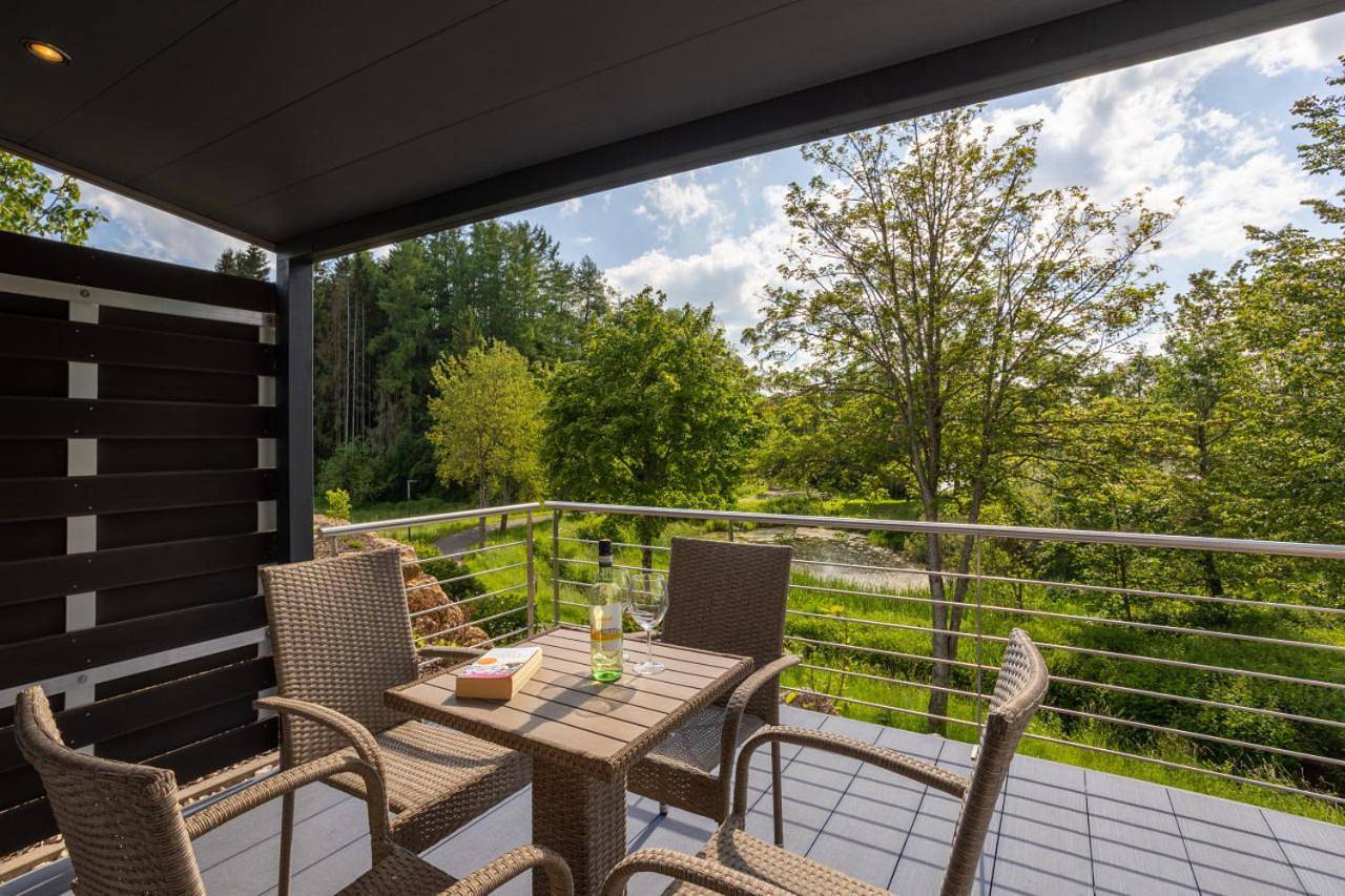 Chalet Stadtmauer I Terrasse I Seeblick I Wandern in Hillesheim, Vulkaneifel