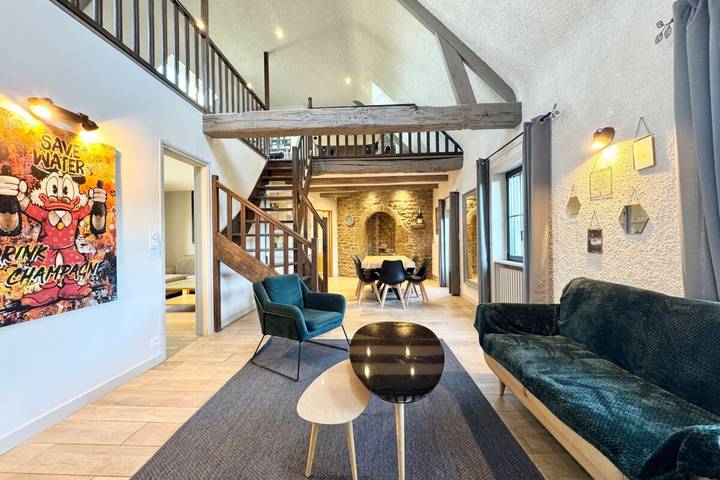 Location de vacances pour 10 personnes, avec jardin et terrasse, animaux acceptés à Guidel - 3