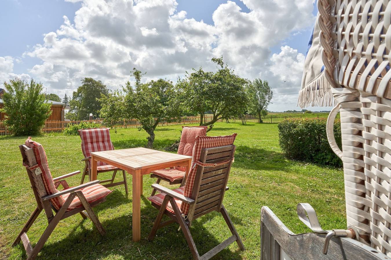 Reetdachhaus Haubarg-Kieker in Simonsberg, Halbinsel Eiderstedt