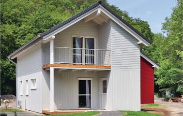 Ferienhaus für 8 Personen, mit Terrasse und Ausblick sowie Garten und Sauna in Thale