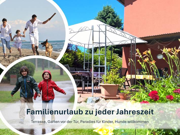 Ferienwohnung für 5 Personen, mit Garten, mit Haustier in Heringsdorf
