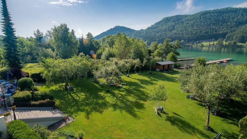 Hotel für 2 Personen, mit Sauna und Seeblick sowie Ausblick und Garten, kinderfreundlich am Klopeiner See - 3