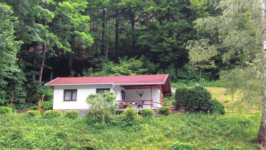 Ferienhaus für 3 Personen, mit Terrasse und Garten, mit Haustier in Schleusegrund