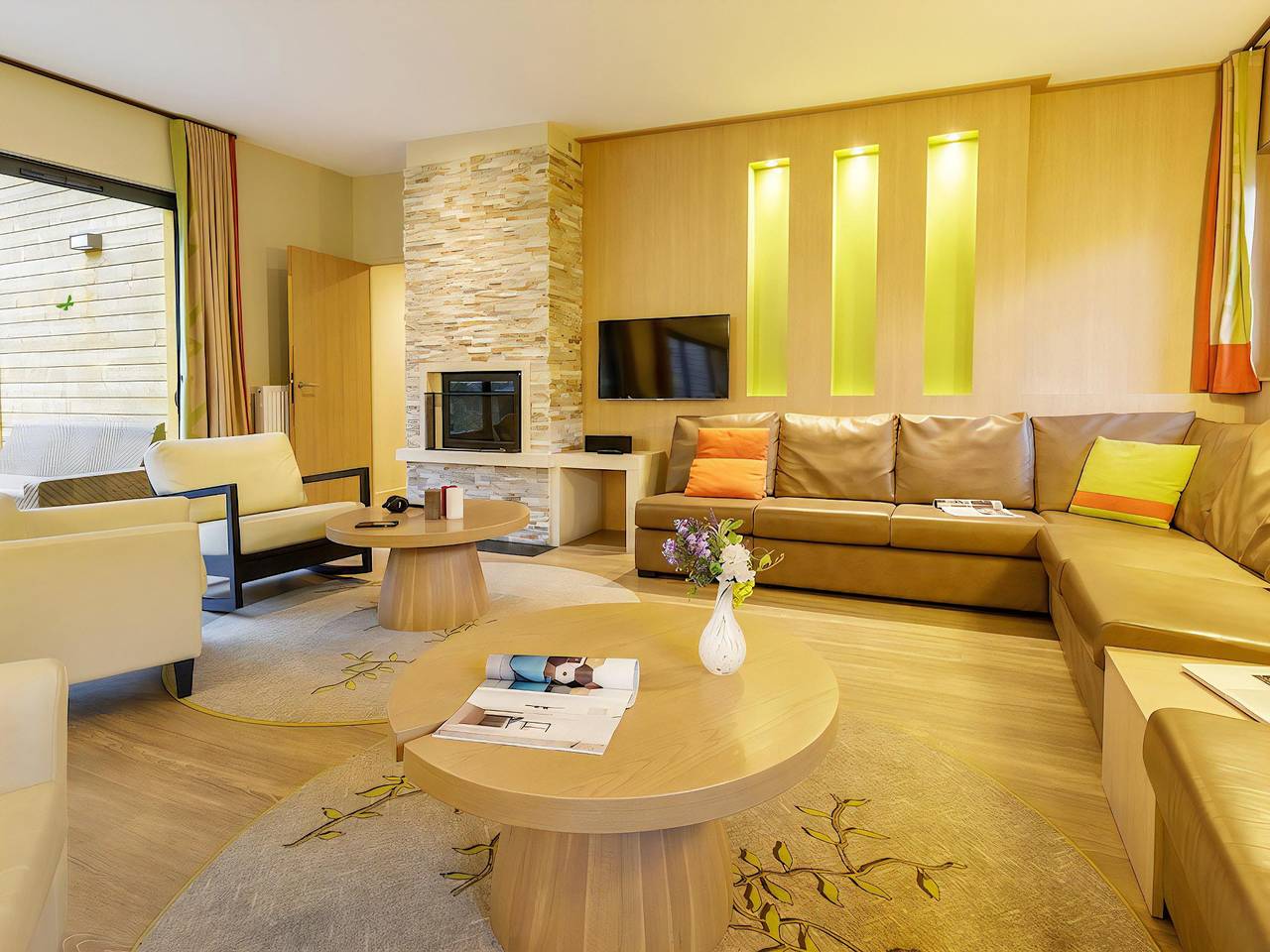 Log Cabin for 6 People in Les Trois-Moutiers, Loire Valley