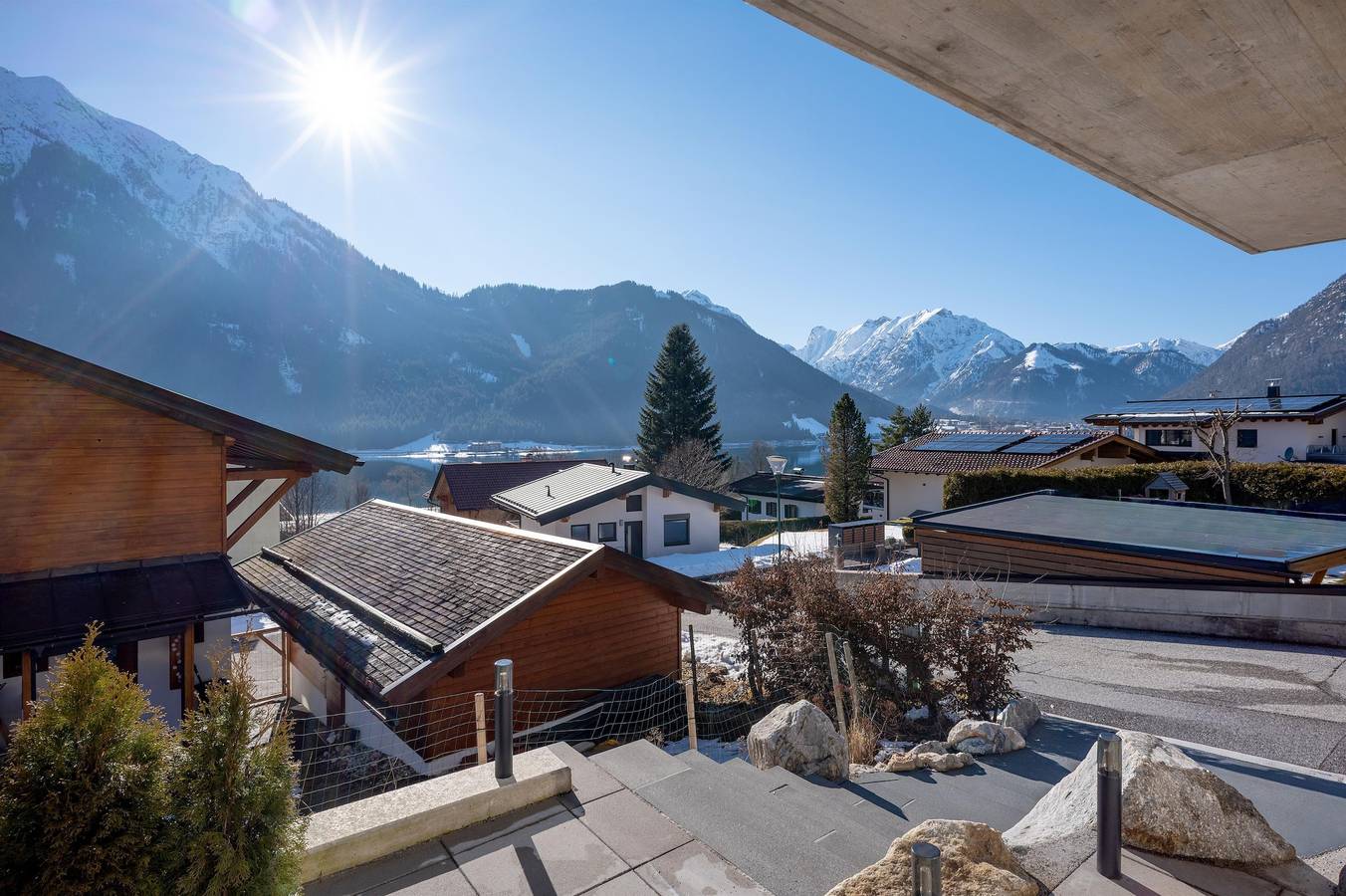 Ganze Ferienwohnung, Ferienwohnung für 6 Personen mit Seeblick in Buchau, Eben am Achensee