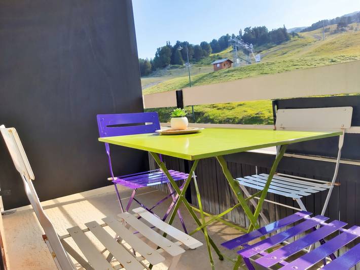 Estudio entero, Estudio acogedor con balcón en Chamrousse - 19 m² in Chamrousse, Parque Nacional de los Ecrins