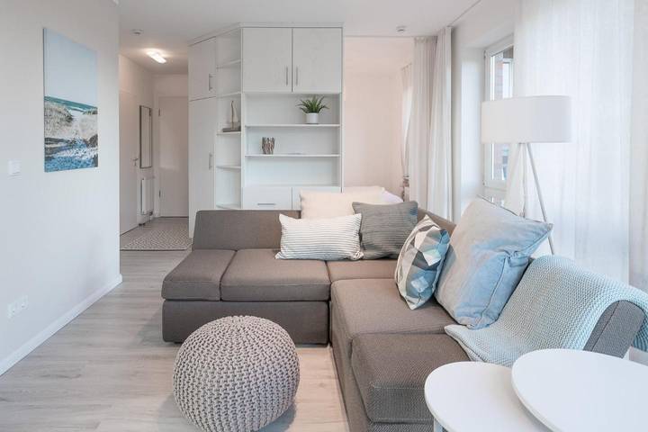 Ferienwohnung für 2 Personen, mit Balkon in Husum Hafen