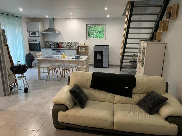 Maison de vacances pour 5 personnes, avec jardin, animaux acceptés