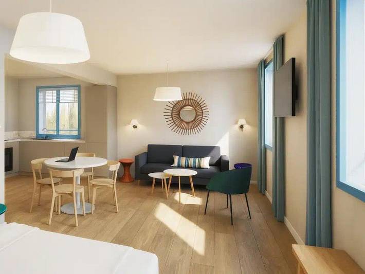 Camping pour 2 personnes, avec bassin pour enfant et terrasse, animaux acceptés dans le Golfe du Morbihan - 3