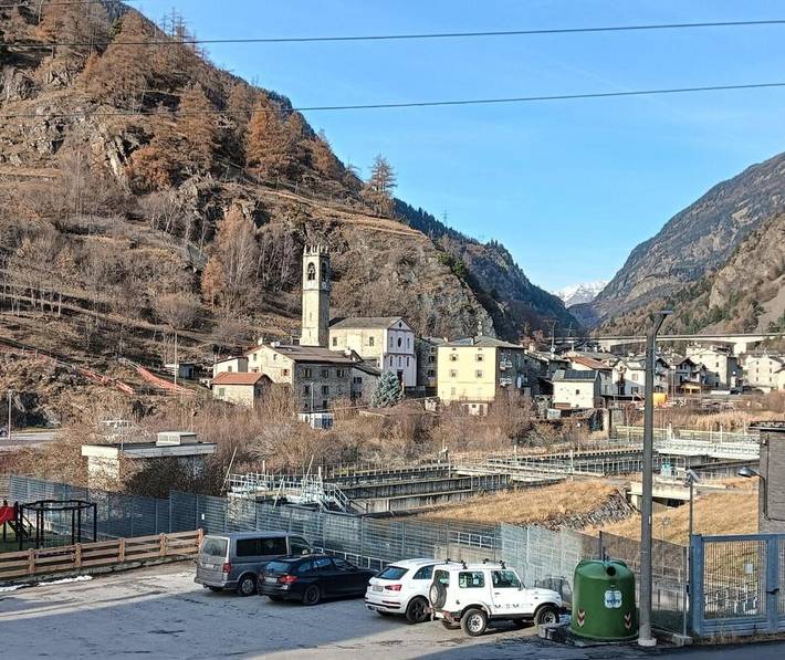 Gîte pour 5 personnes, avec balcon et vue à Sondalo