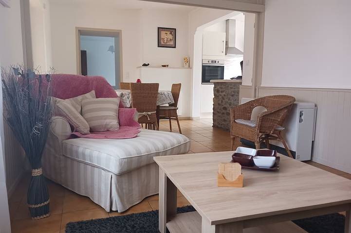 Appartement de vacances pour 4 personnes, avec jardin, animaux acceptés