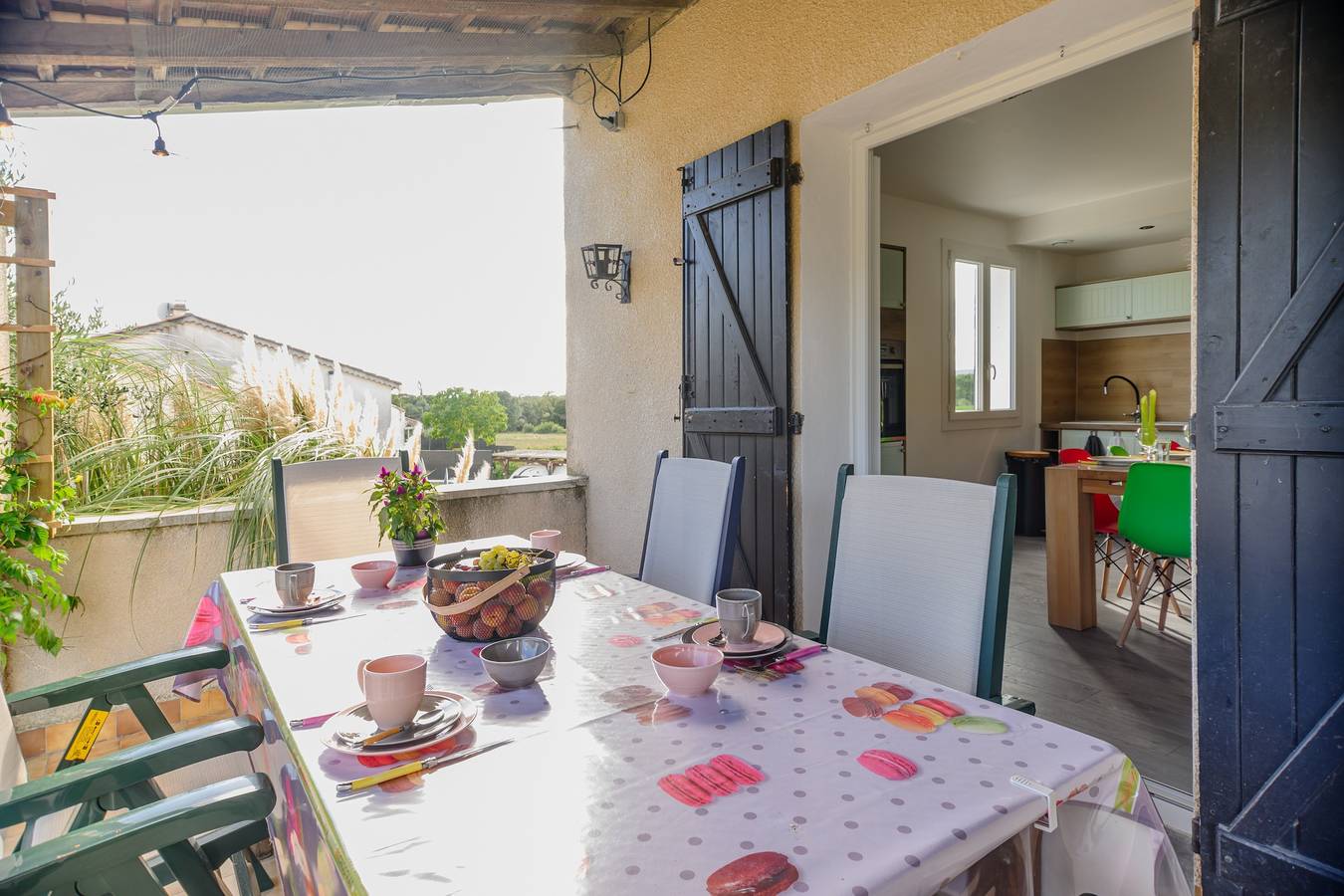 Ferienhaus für 6 Personen mit Terrasse in Saint-Jean-de-Maruéjols-et-Avéjan, Alès und Umgebung