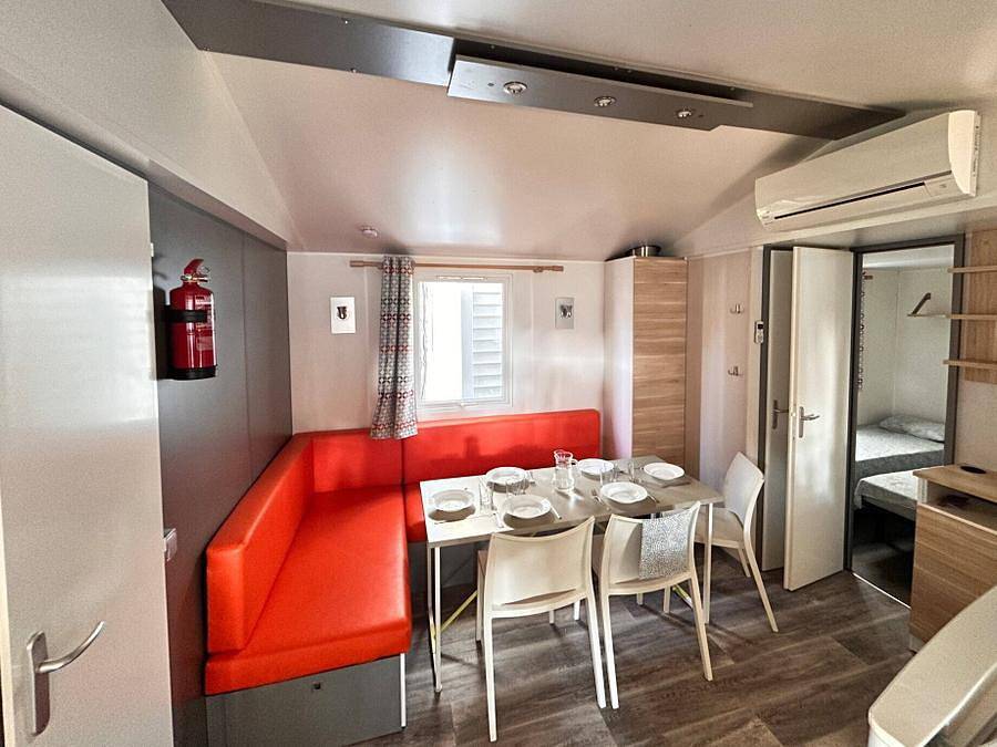 Camping Neptuno  - Mobilheim 4 personen - Comfort | 2 Zi. | 4 Pers. | Erhöhte, nicht überdachte Terrasse | Clim. in Pals, Costa Brava