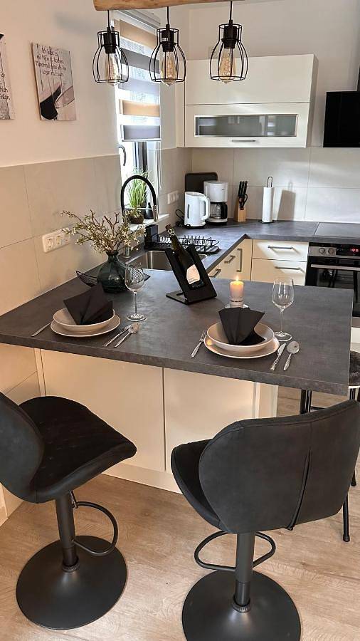 Ferienhaus für 3 Personen, mit Terrasse und Ausblick in Schleusegrund
