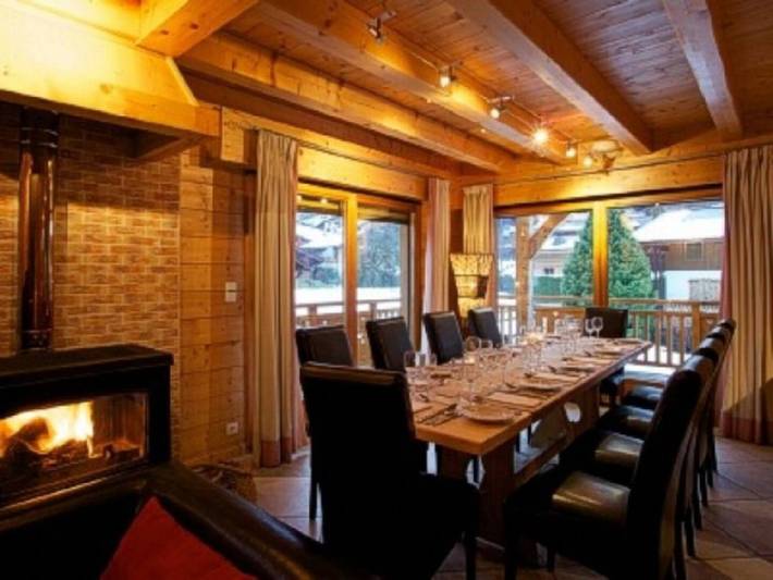 Chalet 'Myrtille' mit Bergblick, privater Terrasse und Wlan in Morzine, Les Portes du Soleil