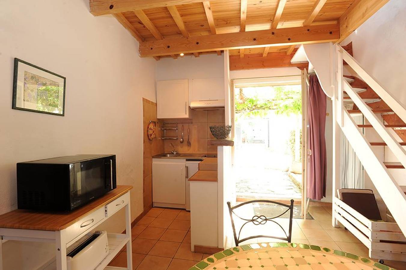 Gîte für 2 Personen mit Terrasse in Millas, Perpignan und Umgebung