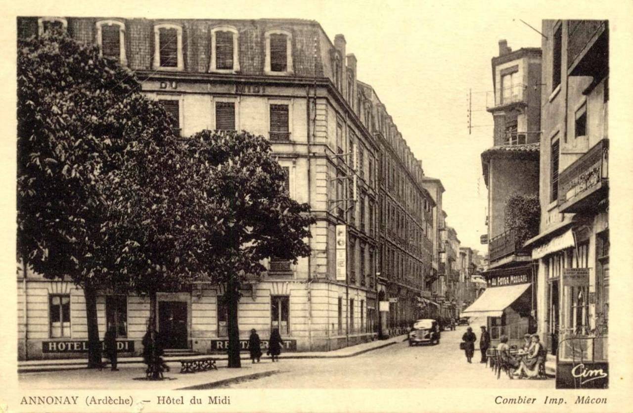 Hôtel du Midi in Annonay, Région de Tournon-sur-Rhône