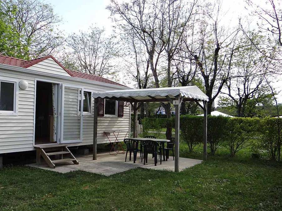 Camping Les Hortensias - Mobilheim 4 personen in Rosières (Ardèche), Parc naturel régional des Monts d'Ardèche