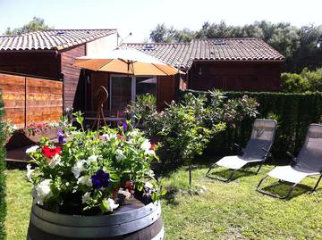 Gîte pour 4 personnes, avec jardin dans Plage de Tenutella