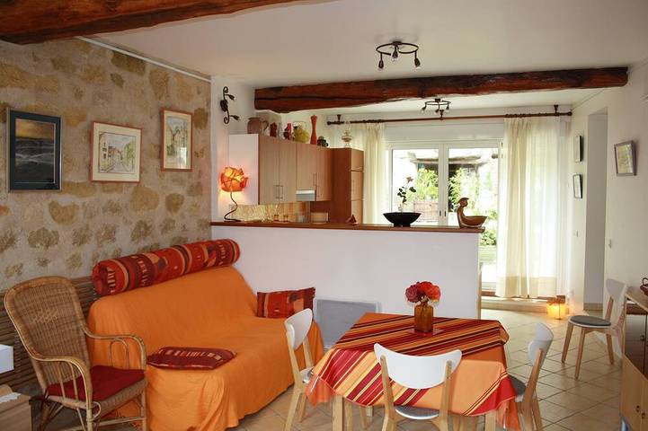 Appartement de vacances pour 2 personnes, avec Balcon et Jardin