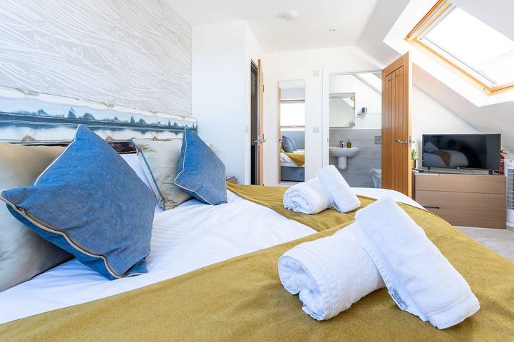 Ferienwohnung für 4 Personen, mit Balkon und Pool sowie Whirlpool und Sauna in St. Ives - 3