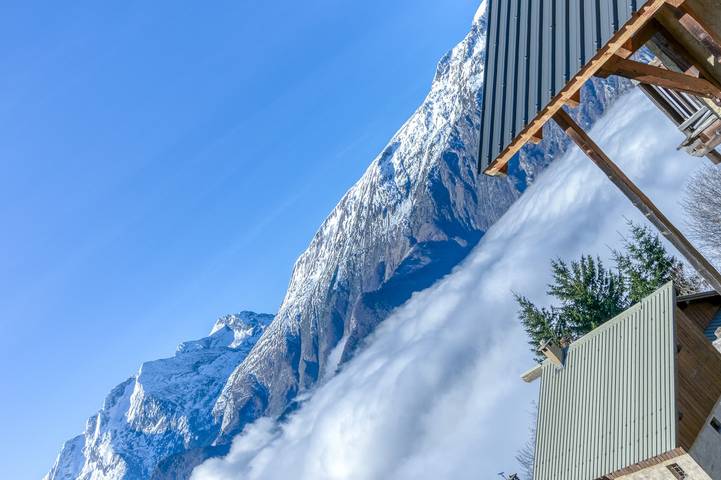 Apartamento entero, Apartamento 'Regain 7' con vistas a la montaña y balcón in Villard-Reculas, Parque Nacional de los Ecrins