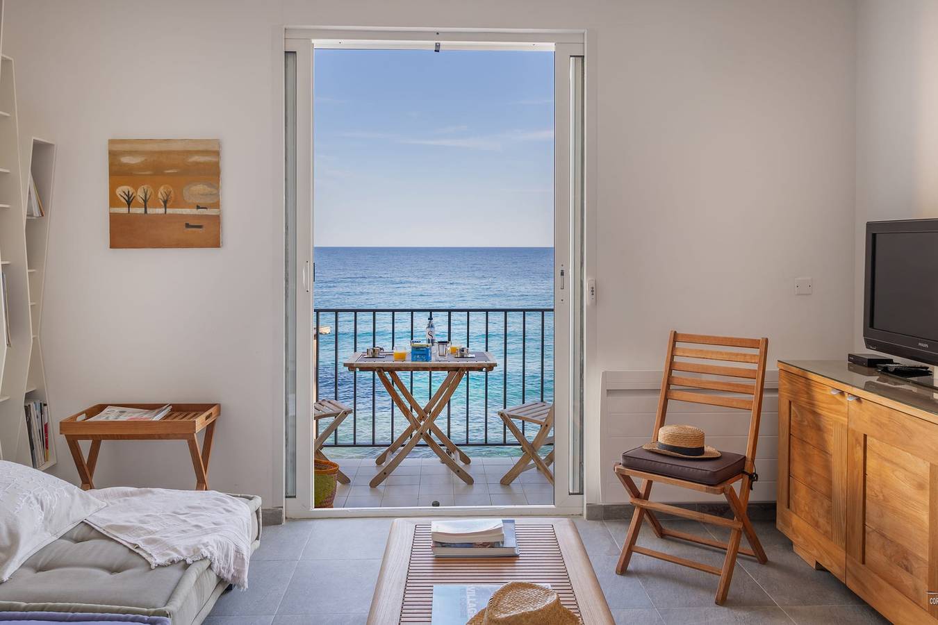 Appartamento intero, A Casa in Cala – Petit cocon vue mer à Erbalunga in Erbalunga, Brando
