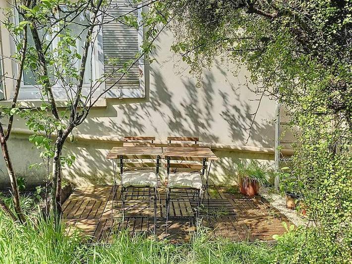 Appartement de vacances pour 2 personnes, avec terrasse et jardin