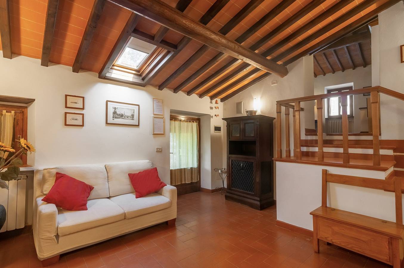 Appartement entier, Maison principale avec vue sur les collines du Chianti et piscine in Greti, Chianti