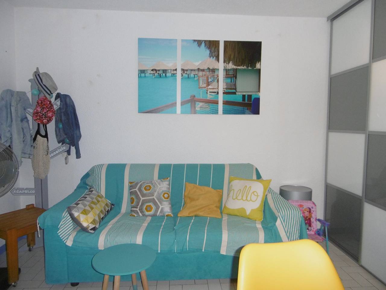 Appartement entier, Gruissan: T3, 4 Pers, Piscine, Parking, Proche Commerce, Environnement Calme, Accès Plage in Gruissan (Ville), Gruissan